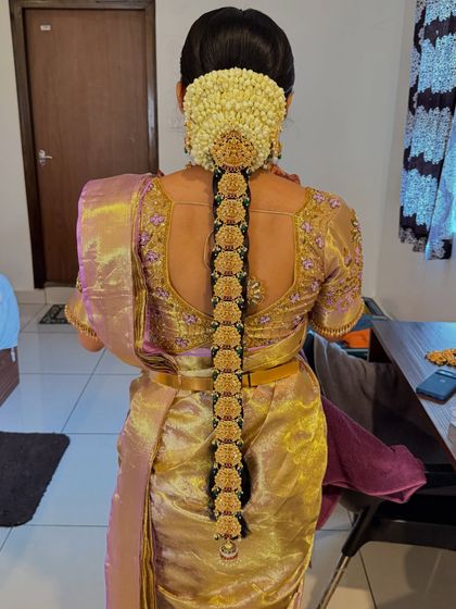 Sneha Kiran - Bridal & Event Makeup Artistry Traditional South Indian Muhurtham Brides photo 80