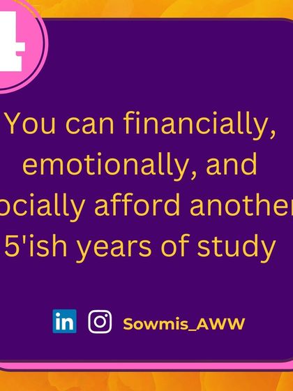 Should you do a PhD? This is a deeply personal question. This series of posts is designed to help you introspect and make an informed decision.