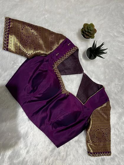The Glamhouse - Ethnic Wear & Jewellery Rentals Modern & Chic Blouse Designs photo 41