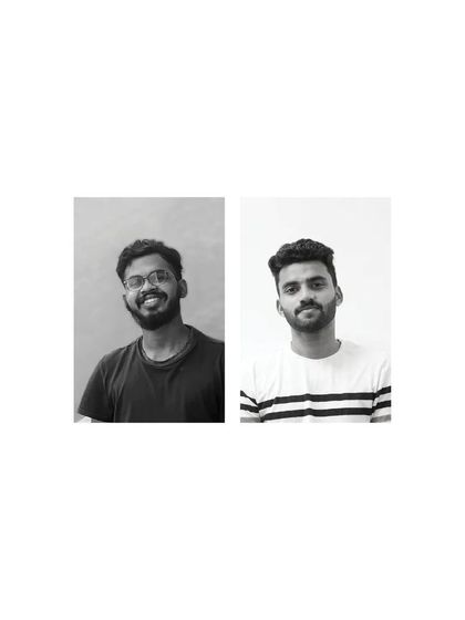 Ar. Avyay Sankar and Ar. Mohammed Haseeb, bringing rendering skills and illustration wizardry to the team.