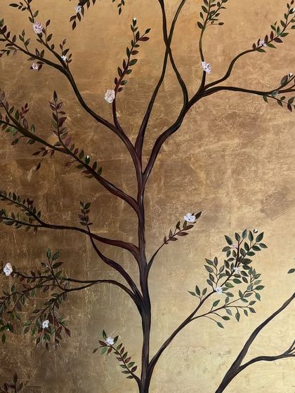 Nishka Mehta - Custom Artwork & Installations Gold Leaf & Metallic Murals photo 4