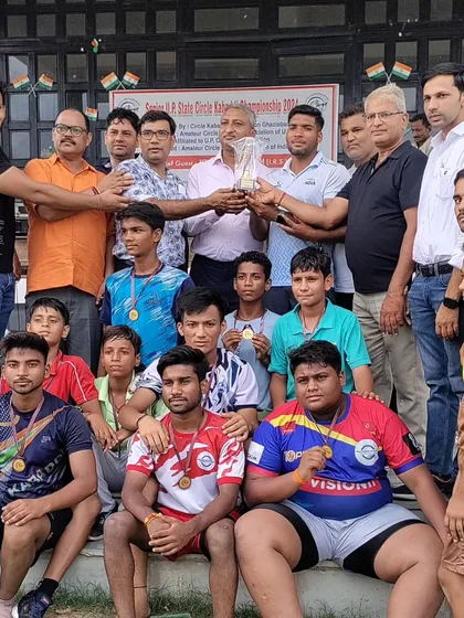 My players from the academy formed the core of the Gautam Buddha Nagar team, securing 3rd place at the Senior UP State Circle Kabaddi Championship.