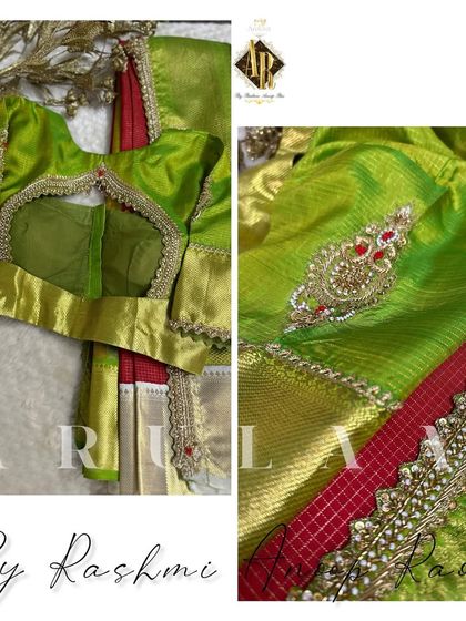 Arulaa by Rashmi Anoop Rao - Custom Bridal & Occasion Wear for Women Bridal Blouse Masterpieces photo 48