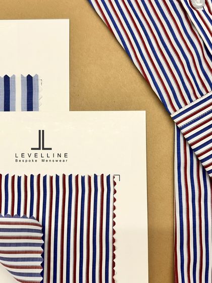 We offer a wide selection of shirting fabrics, including these fresh stripes from Canclini. We help you choose the perfect pattern and color to elevate your everyday wardrobe.