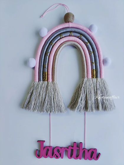 Deepika - Custom Macrame Home Decor For the Little Ones: Nursery & Kids' Room Decor photo 7