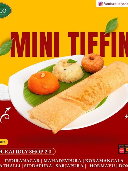 Simple yet satisfying, our Mini Tiffin is a complete meal in itself.