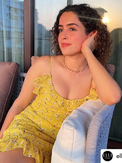 It was a joy to see the talented Sanya Malhotra wearing my handmade Smoky Quartz Coin Choker. This piece is designed to be a grounding force, helping to relieve stress and neutralize negative vibrations with its gentle energy.
