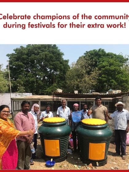 Celebrate your champions. Recognizing the extra work of residents and staff during festivals or community events keeps everyone motivated and appreciated.