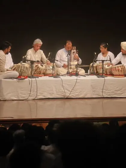 A tribute performance to the maestro Ustad Zakir Hussain ji. Sharing the stage with my Guru Ustad Fazal Qureshi ji and other esteemed artists for this occasion was a moment of immense gratitude.