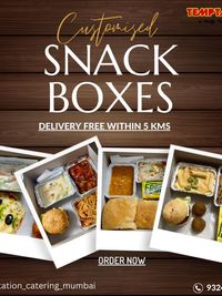 Customised Snack & Meal Boxes