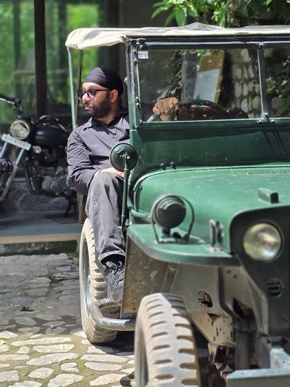 A quiet moment before heading out on another exploration. Whether it's a jungle safari or a city walk, our tours are designed to be a relaxed and immersive experience.