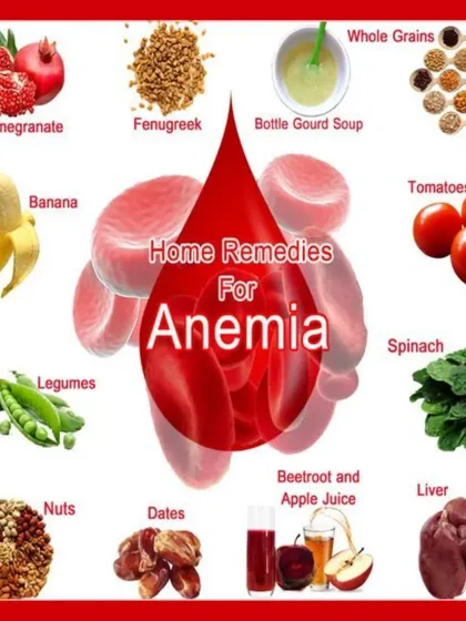 You can boost your iron levels naturally with certain foods. I recommend incorporating pomegranates, dates, spinach, legumes, and beetroot into your diet as effective home remedies for preventing and managing anemia.