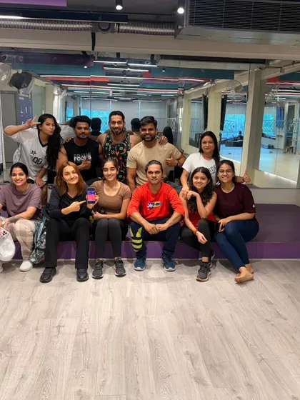Another angle of our newly certified Zumba family. Each person here started with a passion for dance and is now a licensed instructor, ready to lead their own classes and spread the joy of Zumba.