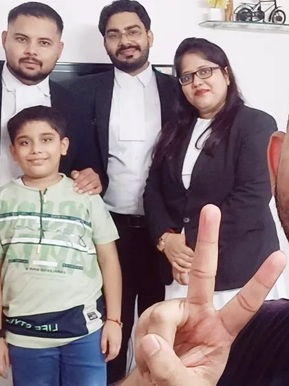 A happy family moment. It is this balance between my professional and personal life that keeps me grounded and motivated.