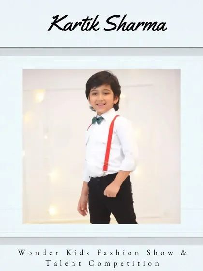 A big welcome to Kartik Sharma. He looks so charming and ready for the big day.