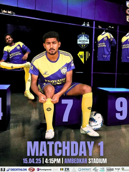 Matchday 1 announcement poster. The hunt begins here.