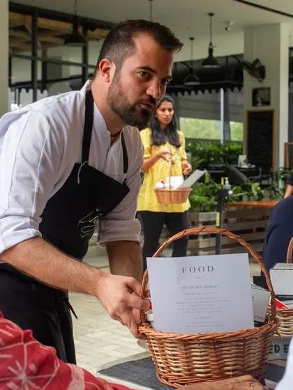 For me, hospitality is personal. Whether I'm at one of our wine picnics or in the dining room, I love connecting with my guests and sharing the stories behind my food. It’s a joy to bring my passion from Brittany to your table.