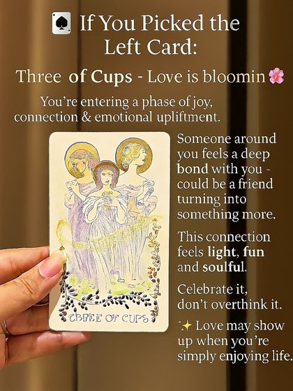 Wondering what's next in your love life? This 'Pick a Card' reading reveals the immediate future, from blooming connections and emotional fulfillment to the arrival of a mature, transformative love.