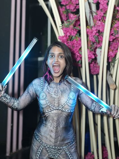 IndieFlow - Fire, LED & Pyrotechnic Shows Futuristic LED & Pixel Shows photo 45