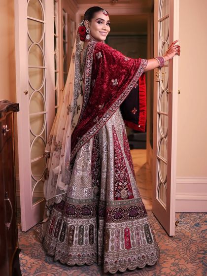 The Quintessential Bride: Reds, Pinks & Maroons photo 65