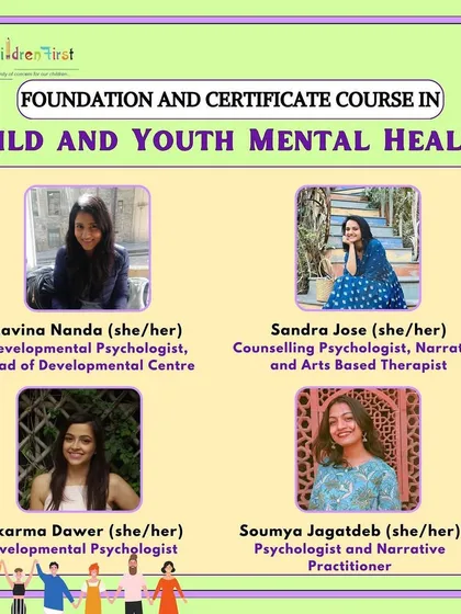 Introducing some of the expert faculty for our CYMH course, including developmental and counselling psychologists. Our team is dedicated to building a rich, supportive learning environment.