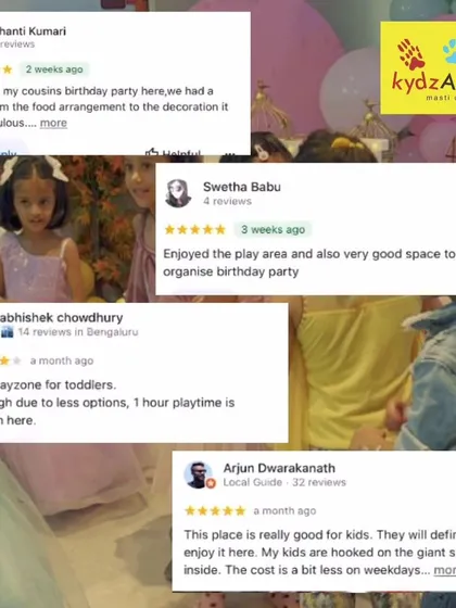 Your heartwarming reviews are my daily inspiration! Seeing how much families love the parties, the play area, and the food makes all the hard work worth it. Thank you for trusting me with your special moments.