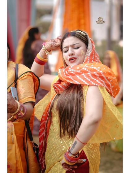 Vibrant Haldi & Mehendi Moments photo 39