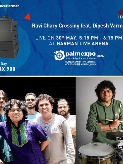 Announcing our performance at the Harman Live Arena for Palm Expo 2024. We were excited to feature Dipesh Varma as a guest artist for this special show.