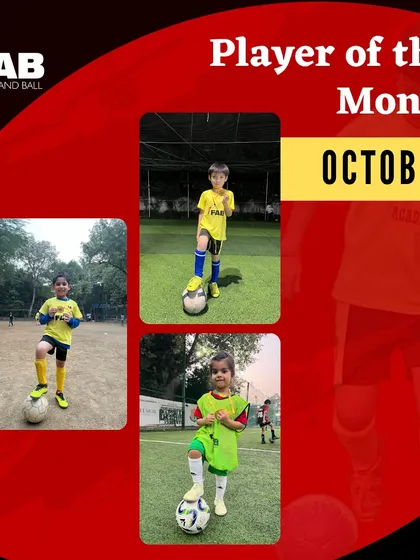 Presenting our Players of the Month for October. Their dedication and hard work have been outstanding.
