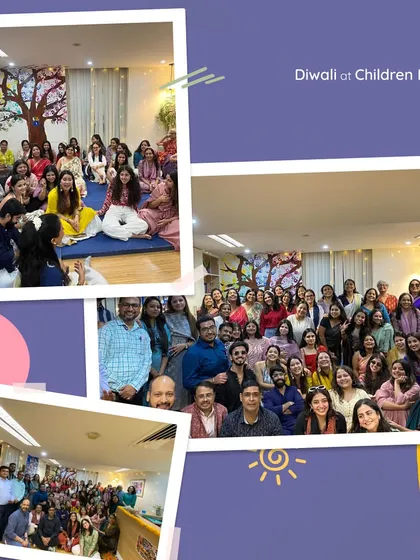 More joyful moments from our Diwali celebrations. Working with children inspires us daily to find light and create joy. At Children First, diversity and community care are at the heart of every celebration.