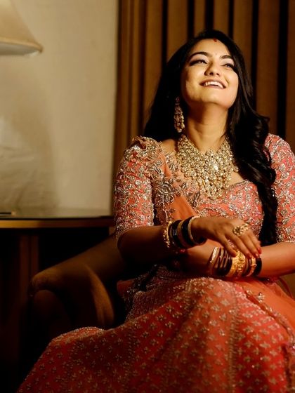 Shwetha Mahadev - Makeup Artistry Training Modern Reception & Sangeet Glam photo 29