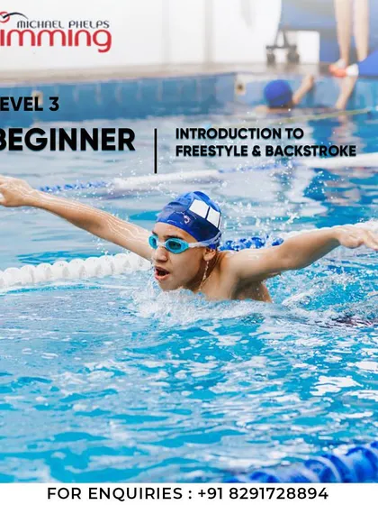 Level 3: Beginner. Once a swimmer is comfortable in the water, we introduce them to the fundamentals of freestyle and backstroke. This level focuses on proper body position, kicking, and basic arm movements.
