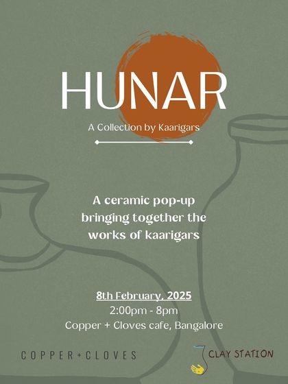 Clay Station - Pottery & Ceramics Classes & Workshops Our Community Showcase: Arangetram & Hunar photo 7