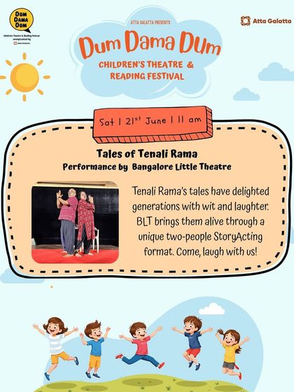 We bring classic Indian folklore to the stage with performances like 'Tales of Tenali Rama' by Bangalore Little Theatre. It's a fantastic way for kids to experience the wit and wisdom of these timeless stories.