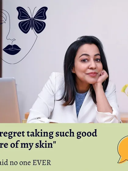 "I regret taking such good care of my skin." Said no one, ever. Consistent care is an act of self-love that you will always be thankful for.