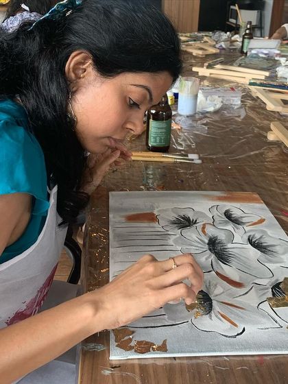 Paint Bar - Private Paint Parties Beyond the Canvas: Our Art Workshops photo 11