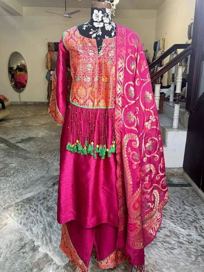 Another angle of this favorite outfit. The details are what make it truly special.