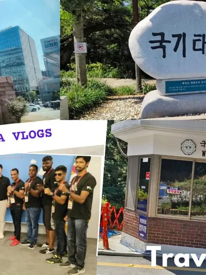 My coaching is rooted in authentic Korean Taekwondo. This collage is from my training trip to South Korea, including my time at the Kukkiwon, the World Taekwondo Headquarters. I bring these international techniques and insights directly to my students.