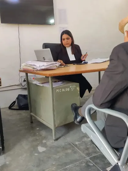In session at the DLSA office, explaining the nuances of the MACT amendment. It is part of my duty to keep fellow legal professionals and the public informed about changes in the law.