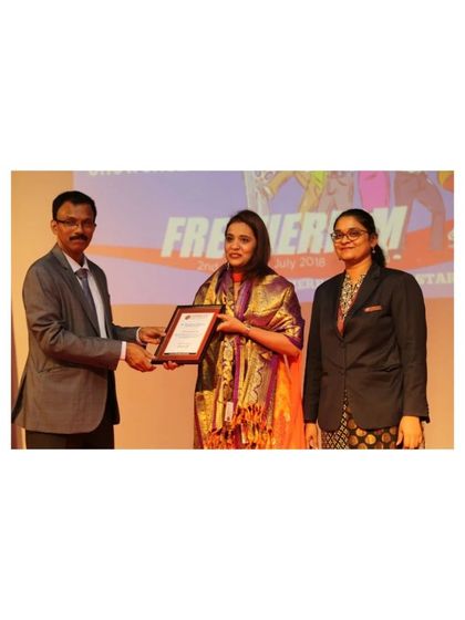 Shambhavi - Workshops & Public Speaking A Journey of Recognition: Awards & Features photo 10
