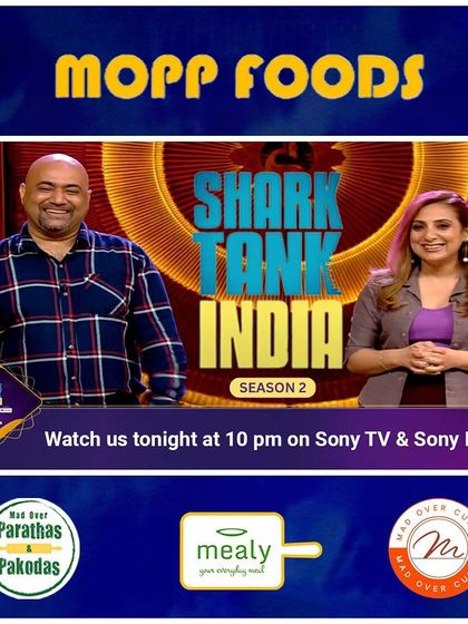 The announcement post for our Shark Tank India episode. We were so excited to serve our flavorful pitch to the sharks and share our story with the entire country.
