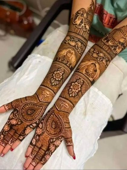 Vijay Singh - Bridal Mehndi Traditional Rajasthani & Jaipuri Motifs photo 65