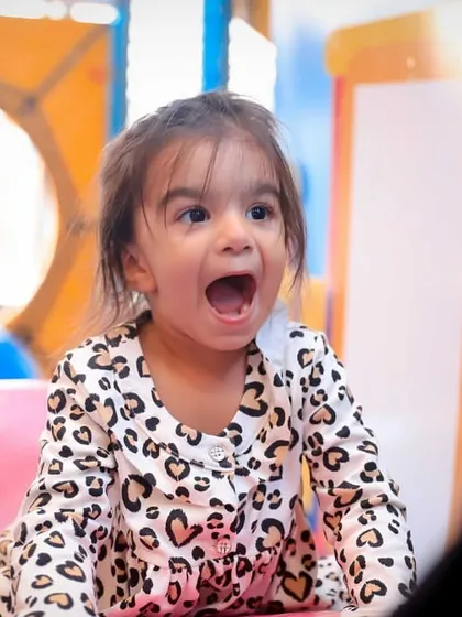 This look of pure excitement is why I built this place. It’s the best feeling to see kids so happy and free in our play zone.