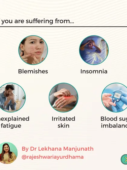 Are you dealing with unexplained fatigue, skin blemishes, or insomnia? These are often signs that your body is holding onto toxins. Our Ayurvedic detoxification program is designed to address these root causes and restore your natural vitality.