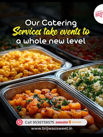 This image captures the scale of my buffet service, with multiple dishes laid out in professional chafing dishes to keep the food warm and fresh for your guests.