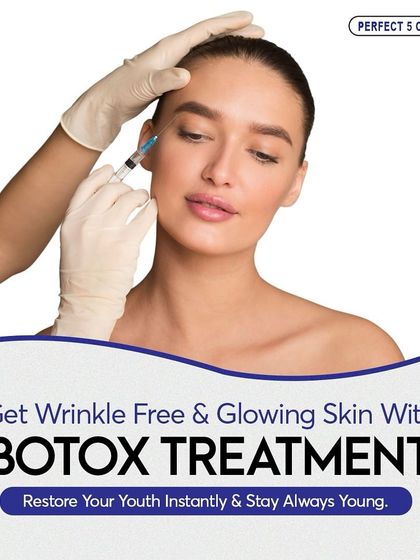 Restore your youth instantly with our Botox treatment. This injectable service is designed to give you wrinkle-free, glowing skin by targeting and relaxing the muscles that cause fine lines.