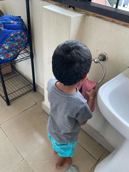 Siksha Montessori - Montessori Preschool & Kindergarten (Ages 2.5-6) Practical Life: Building Independence photo 26