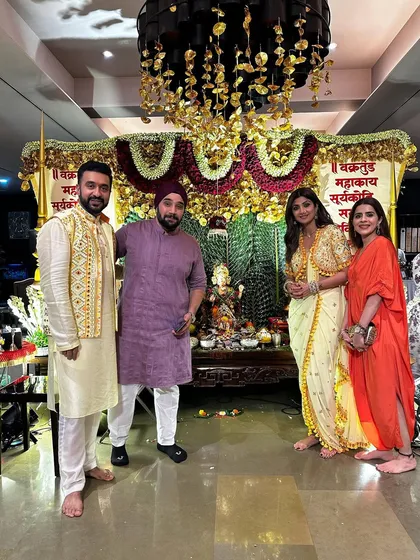 A group photograph capturing the festive spirit. We work closely with our clients to ensure their celebrations are both personal and flawlessly executed.