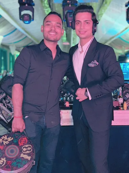 Another shot with Tarit Pal. When two artists are in sync, the energy created on stage is something truly special.