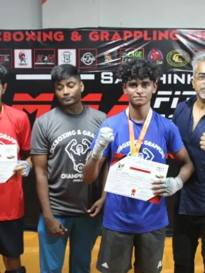 More champions from the MFC Series 2, proudly showing off their hard-earned medals.